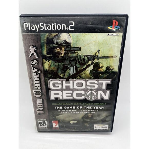 Tom Clancy's Ghost Recon Sony Playstation 2 PS2 - Picture 1 of 5